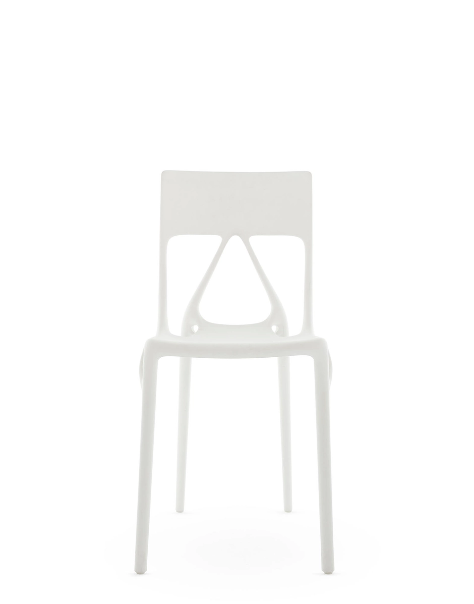 KARTELL SEDIA A.I. LITE BIANCO SET 2 PZ