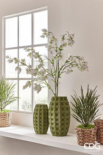 EDG Vaso 3D Bombato ceramica-porcellana H 30 CM