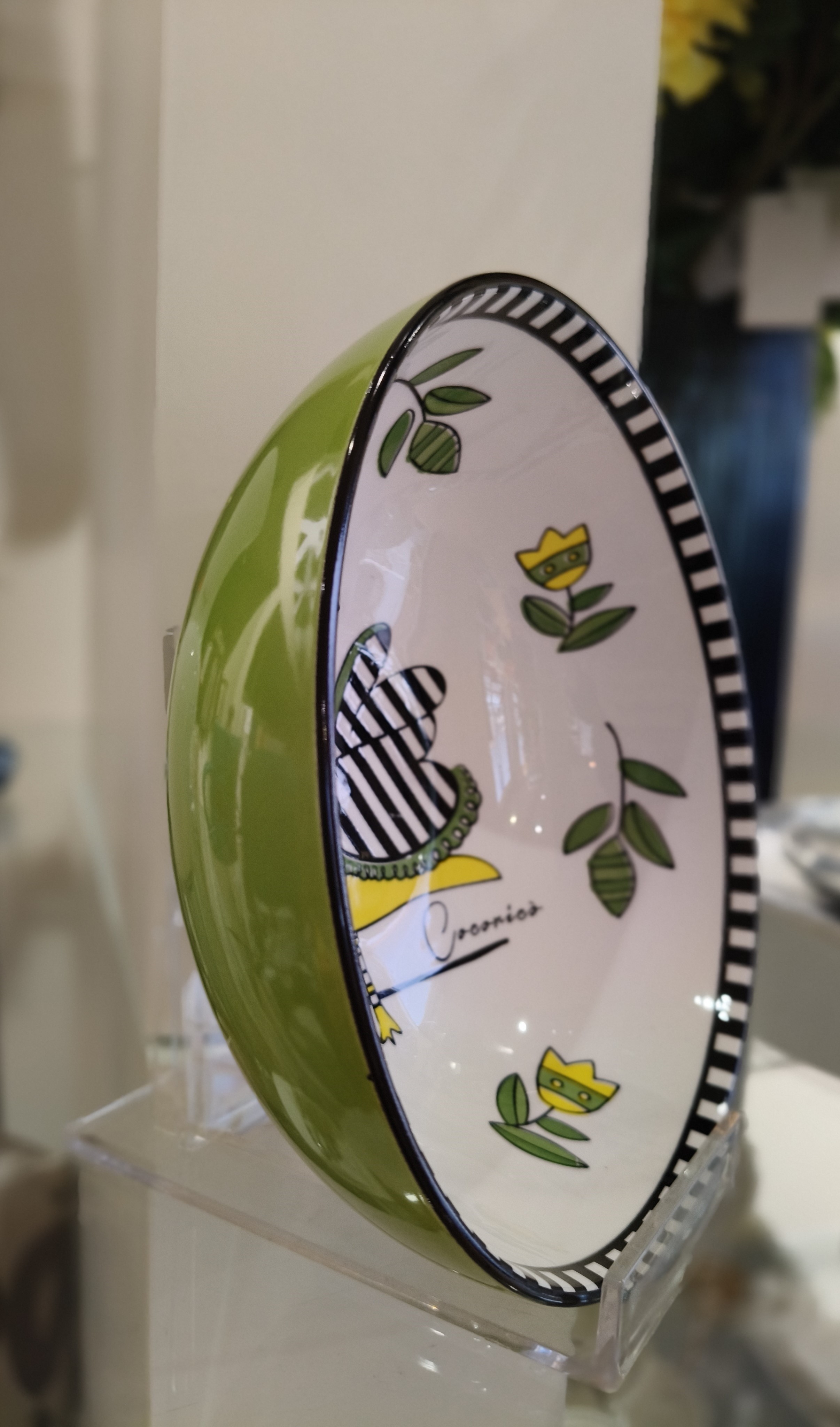 EGAN POKE BOWL CIOTOLA COPPA COCORICO’ VERDE D,20,5 CM