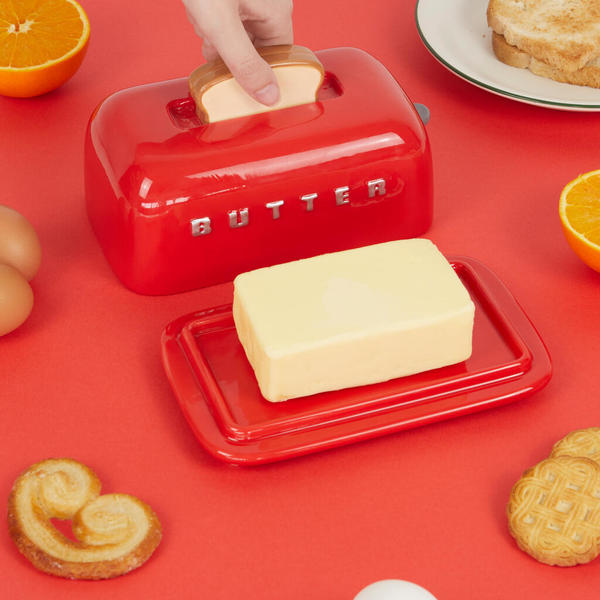 BALVI CONTENITORE Burriera Toasty rosso BALVI CONTENITORE Burriera Toasty rosso