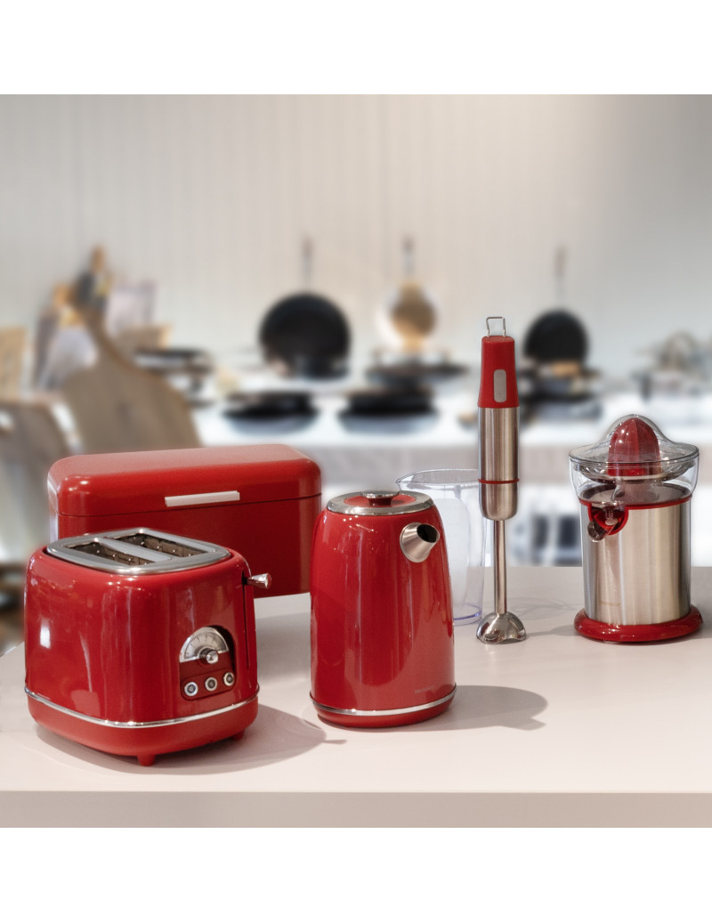BRANDANI SPREMIAGRUMI ELETTRICO 1950 ROSSO AS-ABS-INOX
