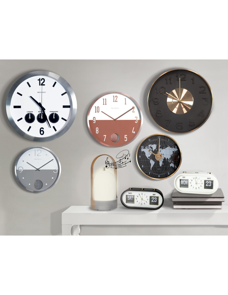 BRANDANI LAMPADA LED TOUCH RETRO’ CON SPEAKER ABS-PP-POLIESTERE-METAL