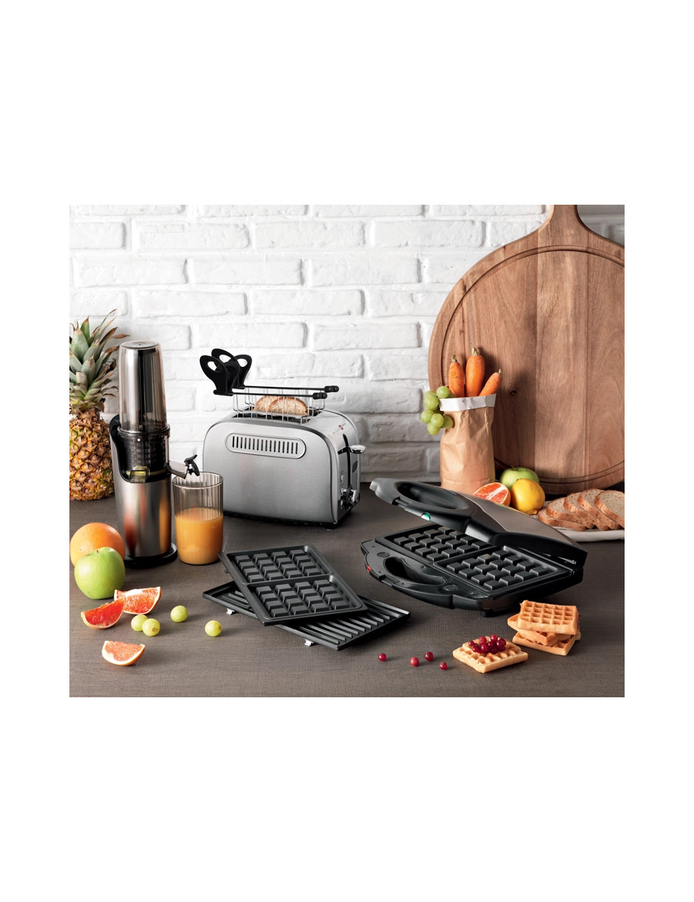 BRANDANI ESTRATTORE C-DOPPIO CONTENITORE TECHNO NCOLLECTIO INOX
