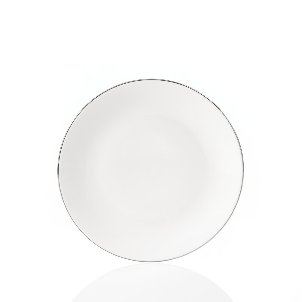 WEISSESTAL Servizio Piatti Tavola 18pz DOMUS PLATIN BIANCO