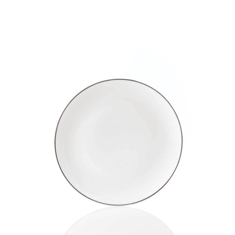 WEISSESTAL Servizio Piatti Tavola 18pz DOMUS PLATIN BIANCO