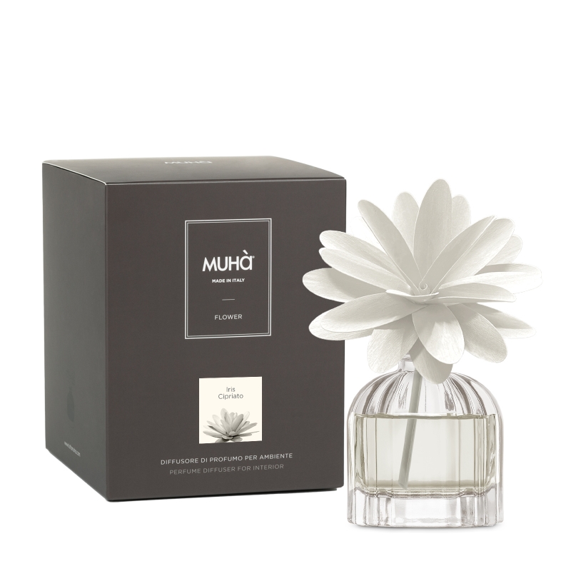 Muhà PROFUMATORE D’AMBIENTE FLOWER DIFFUSER IRIS CIPRIATO 60 ML