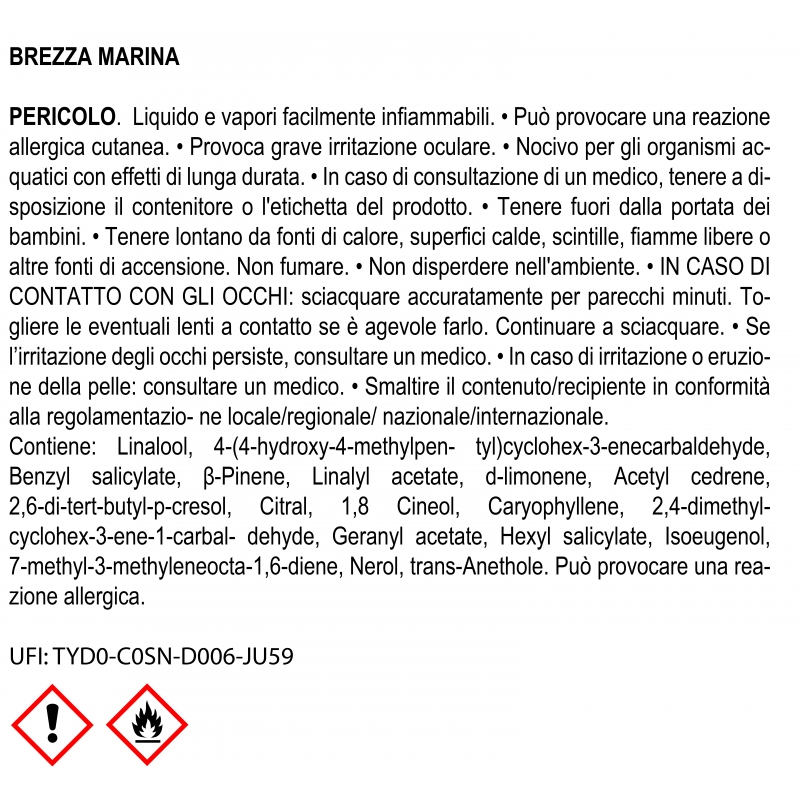 Muhà PROFUMATORE D’AMBIENTE FLOWER DIFFUSER BREZZA MARINA 60 ML