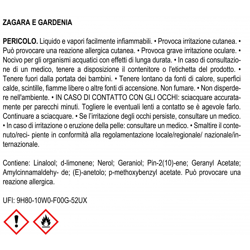 Muhà PROFUMATORE D’AMBIENTE FLOWER DIFFUSER ZAGARA E GARDENIA 60 ML