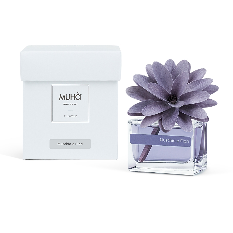 Muhà PROFUMATORE D’AMBIENTE FLOWER DIFFUSER MUSCHIO E FIORI 30 ML