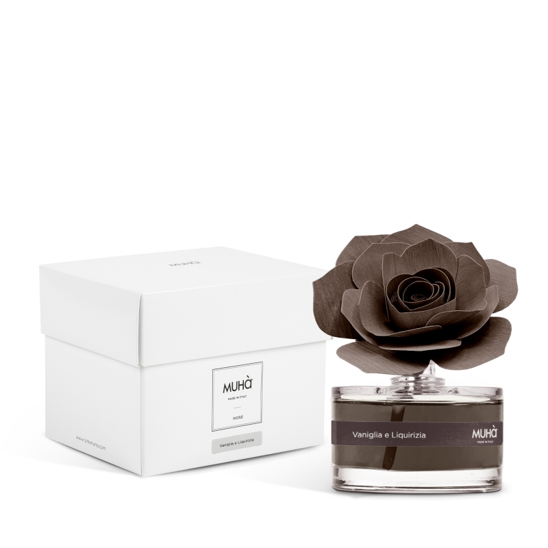 Muhà PROFUMATORE D’AMBIENTE ROSA DIFFUSER VANIGLIA E LIQUIRIZIA 50 ML