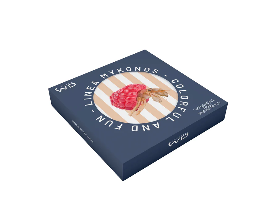 WD LIFESTYLE Sottopentola in Ceramica D 18 Cm Decoro Paguro WD LIFESTYLE Sottopentola in Ceramica D 18 Cm Decoro Paguro