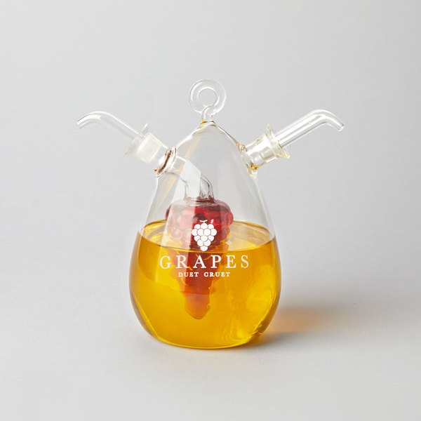 BALVI Oliera doppia Grapes (450+50)vetro