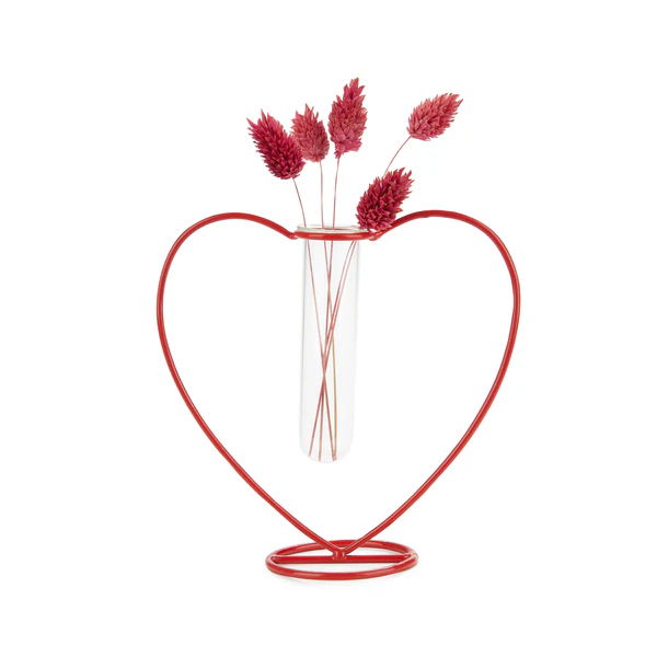 BALVI Vaso Love Silhouette rosso 20 cm BALVI Vaso Love Silhouette rosso 20 cm