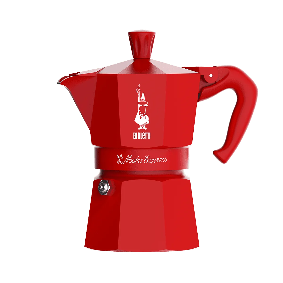 BIALETTI CAFFETTIERA Moka Express Rosso  3TZ magico ricordo
