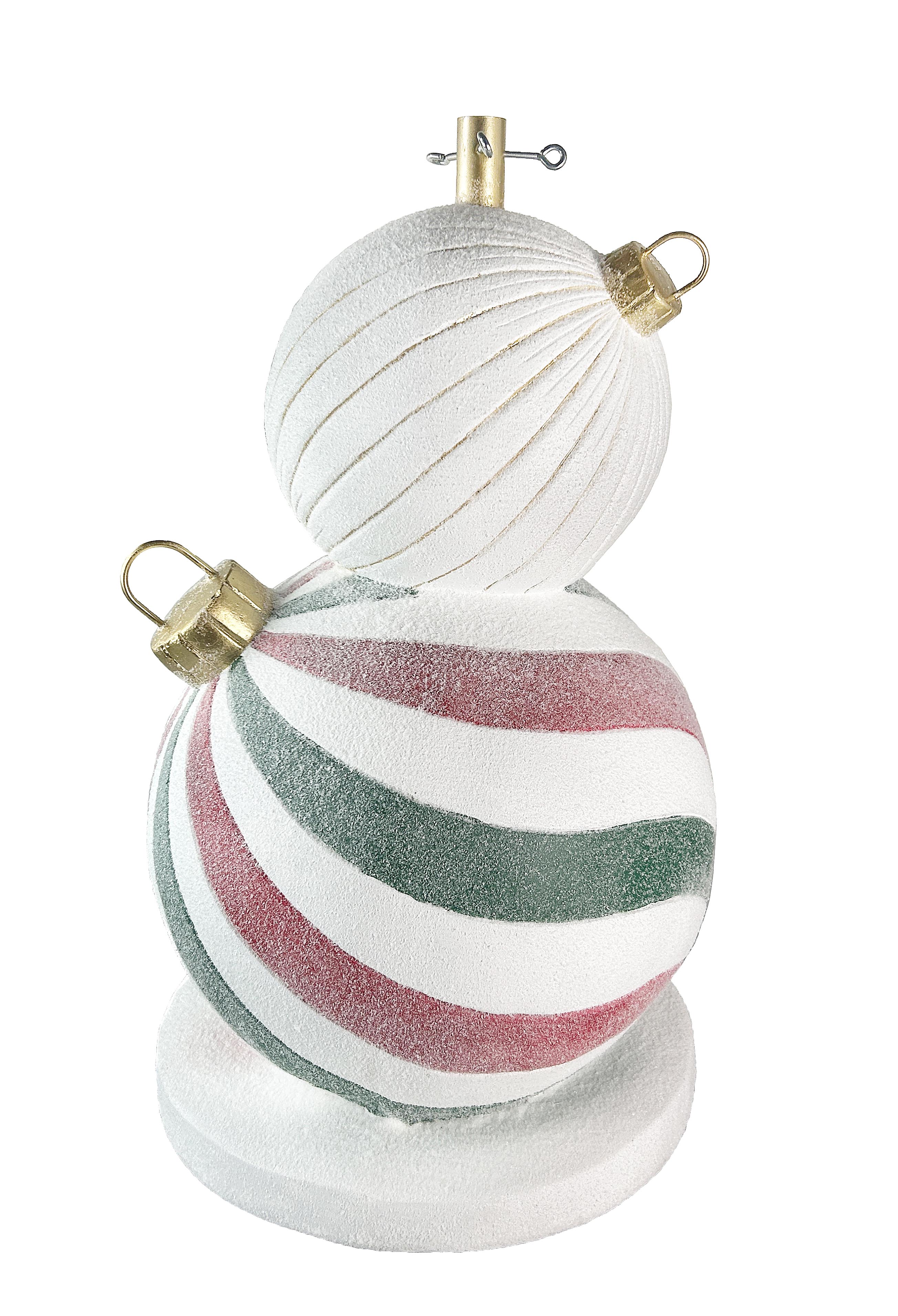 BIZZOTTO BASE ALBERO GARNISH BIANCO-ROSSO-VERDE H. 84 CM BIZZOTTO BASE ALBERO GARNISH BIANCO-ROSSO-VERDE H. 84 CM