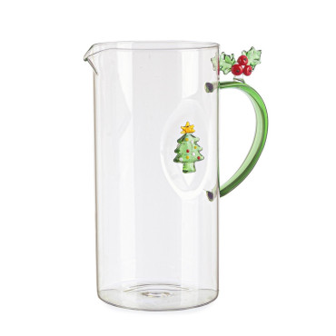 BIZZOTTO CARAFFA NATALIZIA VETRO LAVISH PINO C-BOX