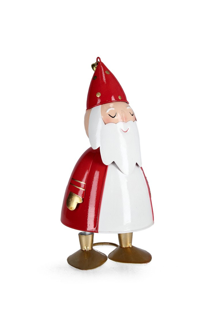 BIZZOTTO DECORO BABBO CLAUS STAND BIANCO-ROSSO H19 BIZZOTTO DECORO BABBO CLAUS STAND BIANCO-ROSSO H19