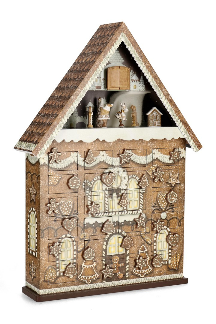 BIZZOTTO DECORO CALENDARIO AVVENTO JOLEEN CASA H61,5 BIZZOTTO DECORO CALENDARIO AVVENTO JOLEEN CASA H61,5
