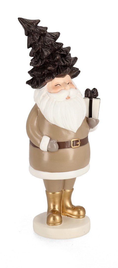 BIZZOTTO DECORO NATALIZIO BABBO DAVEY STAND C-OMINO H30 BIZZOTTO DECORO NATALIZIO BABBO DAVEY STAND C-OMINO H30