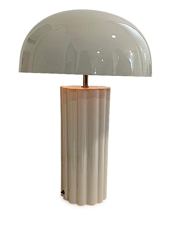 BIZZOTTO LAMPADA DA TAVOLO KAIKU BEIGE H54