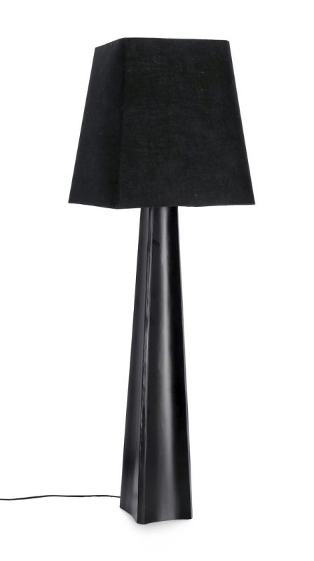 BIZZOTTO LAMPADA DA TERRA PIANTANA TRIPURA NERO H151