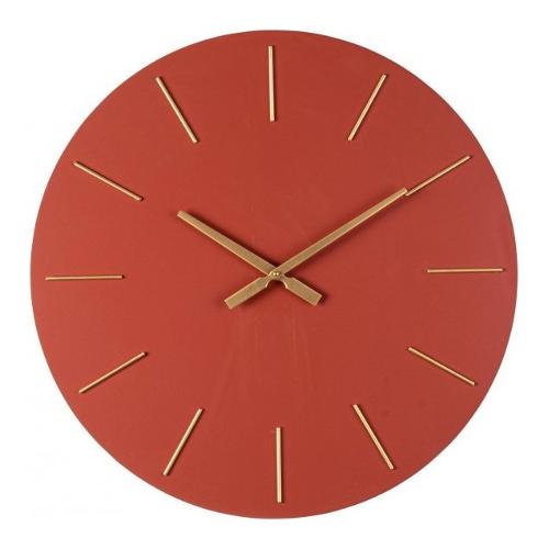 BIZZOTTO OROLOGIO PARETE TIMELINE MATTONE DIAM 60 CM BIZZOTTO OROLOGIO PARETE TIMELINE MATTONE DIAM 60 CM