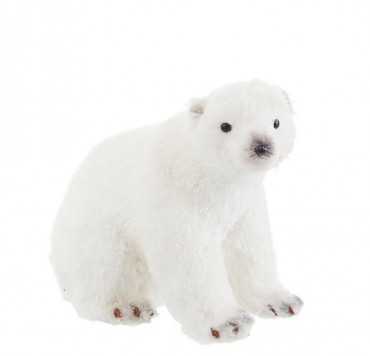 BIZZOTTO ORSO ALASKA SEDUTO BIANCO S BIZZOTTO ORSO ALASKA SEDUTO BIANCO S