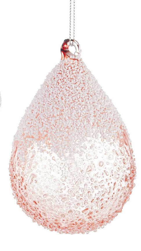 BIZZOTTO PALLA  PENDAGLIO VETRO CHEERY ROSA GOCCIA BIZZOTTO PALLA  PENDAGLIO VETRO CHEERY ROSA GOCCIA