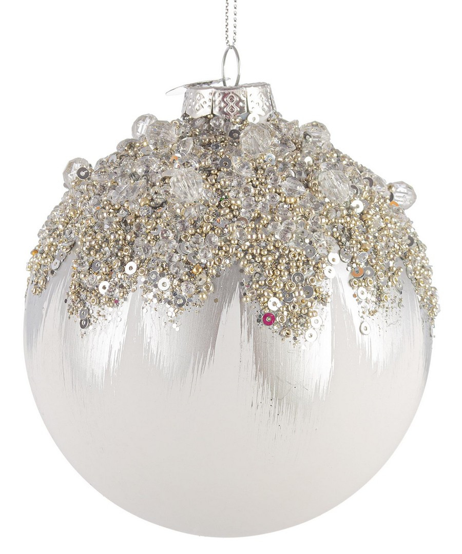 BIZZOTTO PALLA SFERA PENDAGLIO GLEEFUL BIANCO D100 VETRO BIZZOTTO PALLA SFERA PENDAGLIO GLEEFUL BIANCO D100 VETRO