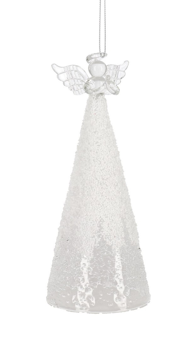 BIZZOTTO PENDAGLIO VETRO CHEERY ANGELO TRASPARENTE CM 18,8 BIZZOTTO PENDAGLIO VETRO CHEERY ANGELO TRASPARENTE CM 18,8