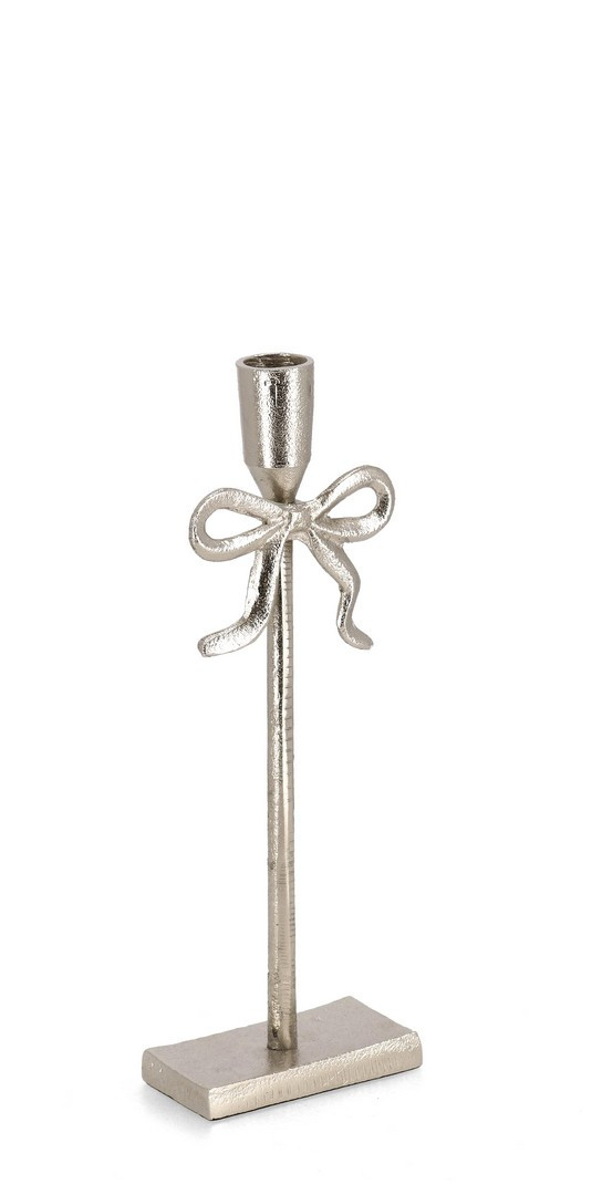 BIZZOTTO PORTA CANDELA ALEXIS ARGENTO H27,5 BIZZOTTO PORTA CANDELA ALEXIS ARGENTO H27,5
