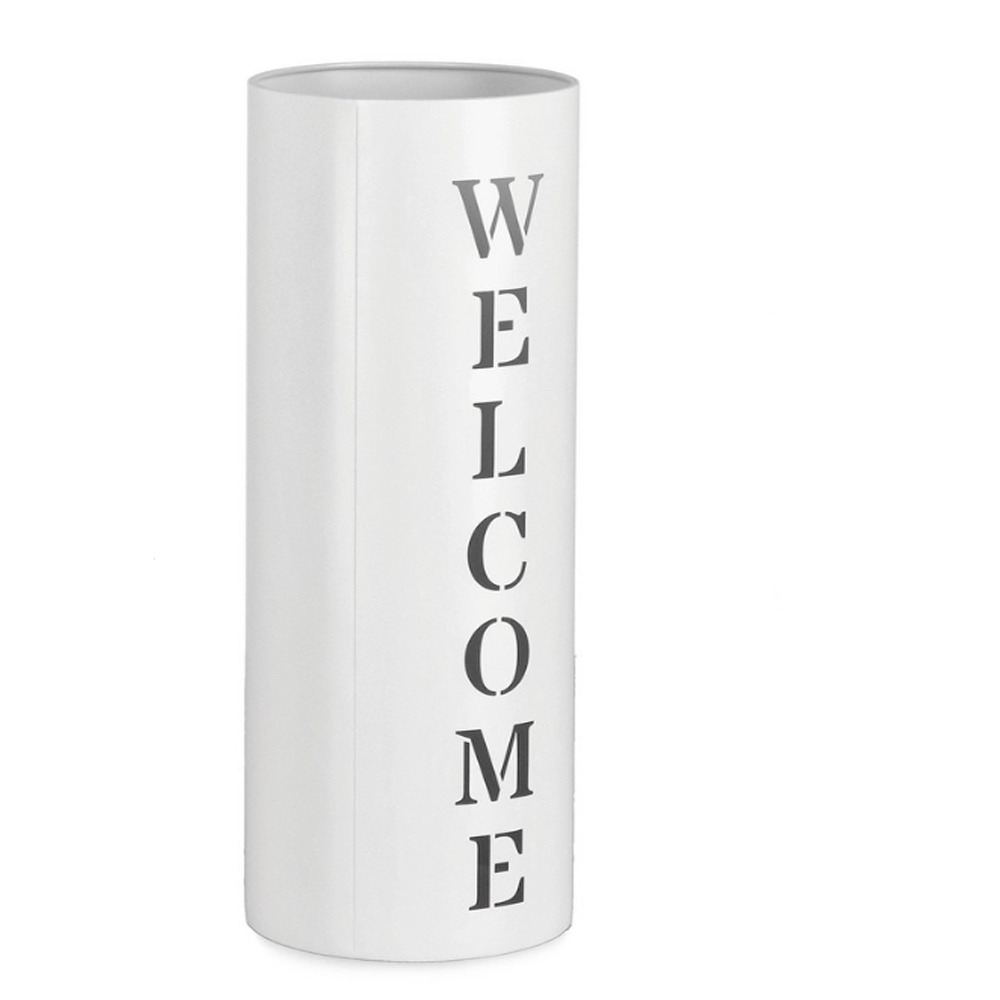 BIZZOTTO PORTA OMBRELLO DYRIN CILINDRICO BIANCO H. 52 CM BIZZOTTO PORTA OMBRELLO DYRIN CILINDRICO BIANCO H. 52 CM