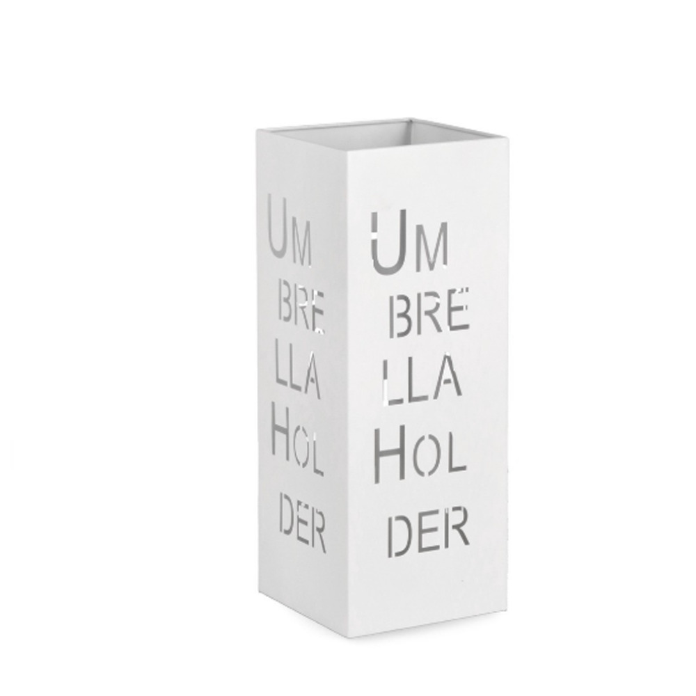 BIZZOTTO PORTA OMBRELLO EYMAR RETTANGOLARE BIANCO H. 52 CM