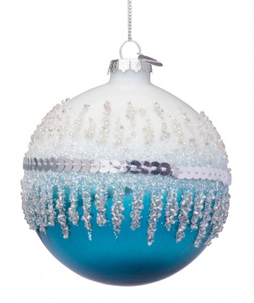 BIZZOTTO SFERA VT SHOW BIANCO-AZZURRO D100 PALLINA BIZZOTTO SFERA VT SHOW BIANCO-AZZURRO D100 PALLINA