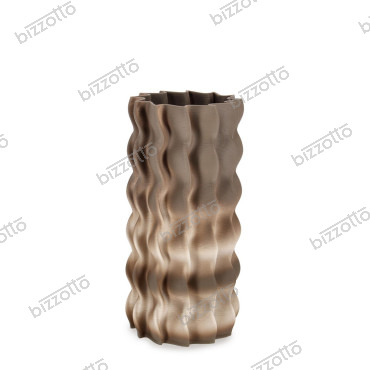 BIZZOTTO VASO NOGATA MARRONE-BEIGE H 36 CM BIZZOTTO VASO NOGATA MARRONE-BEIGE H 36 CM