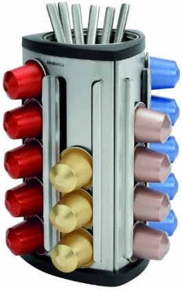 BRABANTIA Distributore Capsule cialde di Caffé Acciaio BRABANTIA Distributore Capsule cialde di Caffé Acciaio
