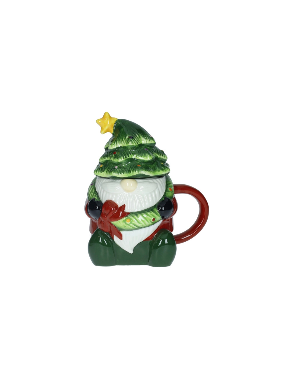 BRANDAN TAZZA GNOMO CON TAPPO CAPPELLO ALBERO