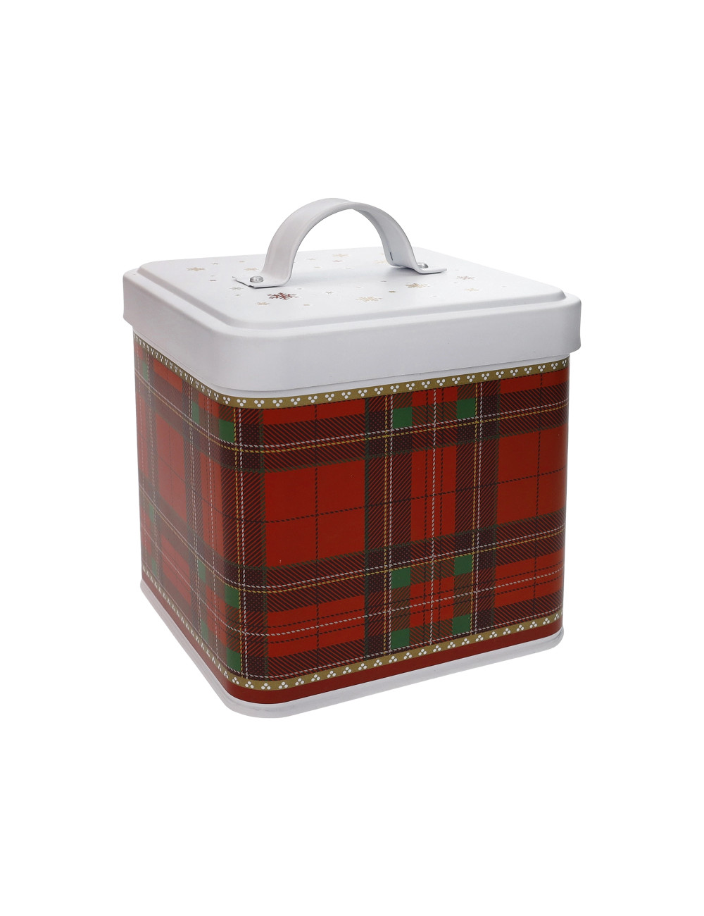 BRANDANI BARATTOLO QUADRO CHRISTMAS TARTAN METALLO