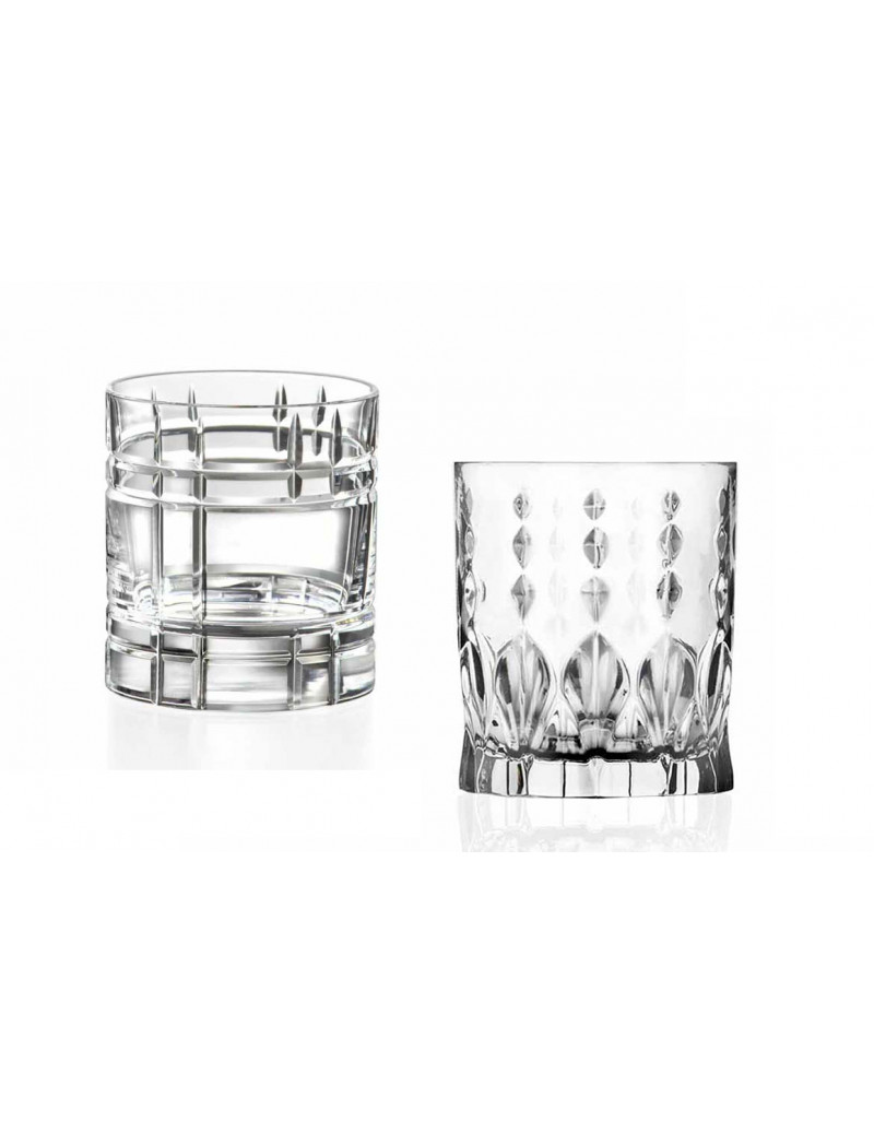 BRANDANI BICCHIERE JAZZ SET 2 PZ CRYSTAL GLASS