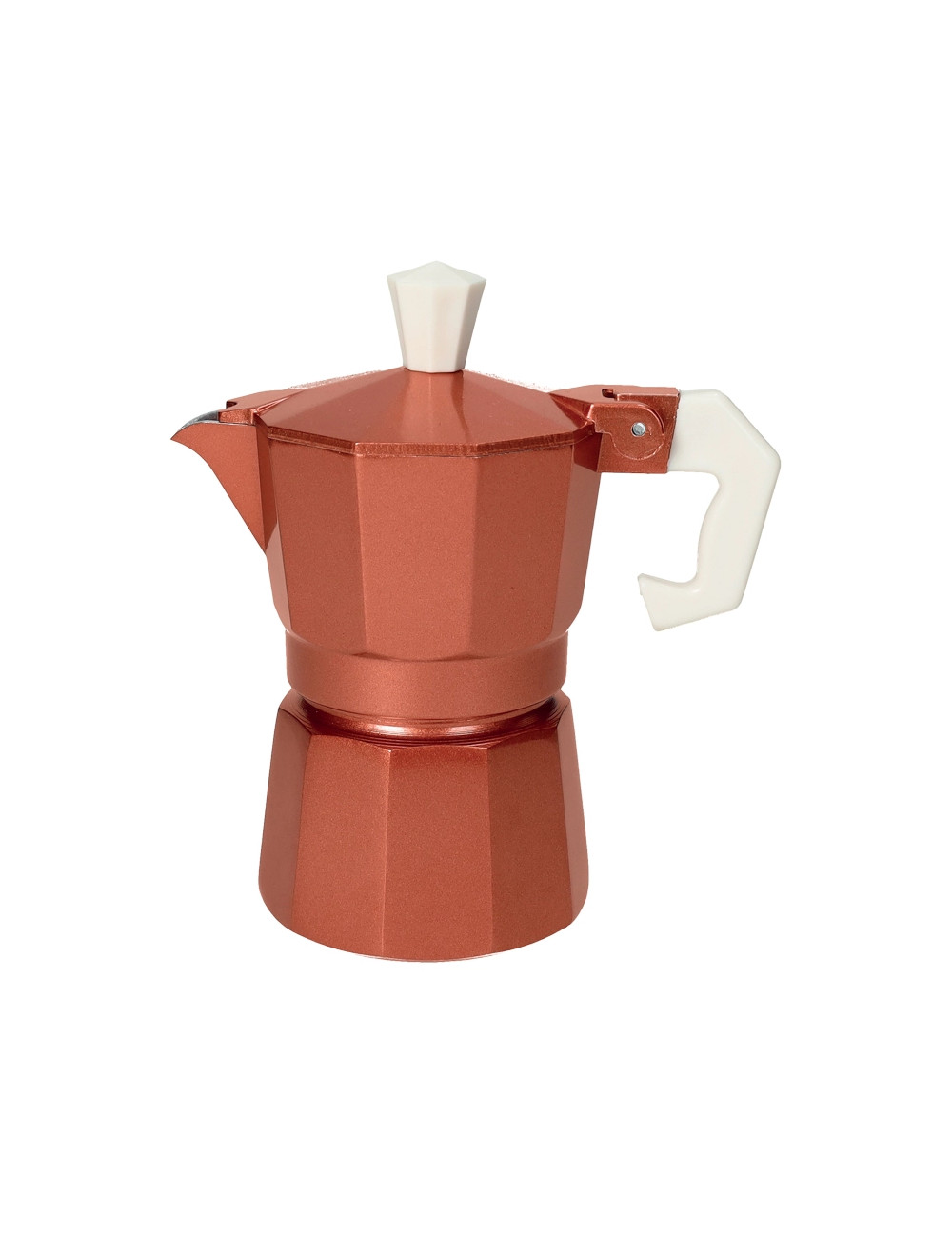 BRANDANI CAFFETTIERA GLITTER BRONZO 1 TZ ALLUMINIO BRANDANI CAFFETTIERA GLITTER BRONZO 1 TZ ALLUMINIO