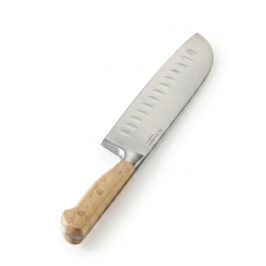 BRANDANI Coltello “Santoku” con manico in bamboo – 31 cm BRANDANI Coltello “Santoku” con manico in bamboo – 31 cm