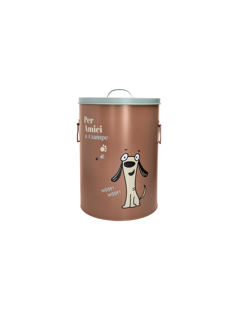 BRANDANI CONTENITORE BIG PET RAME ROSSO C-TAPPO GRIGIO-METAL BRANDANI CONTENITORE BIG PET RAME ROSSO C-TAPPO GRIGIO-METAL