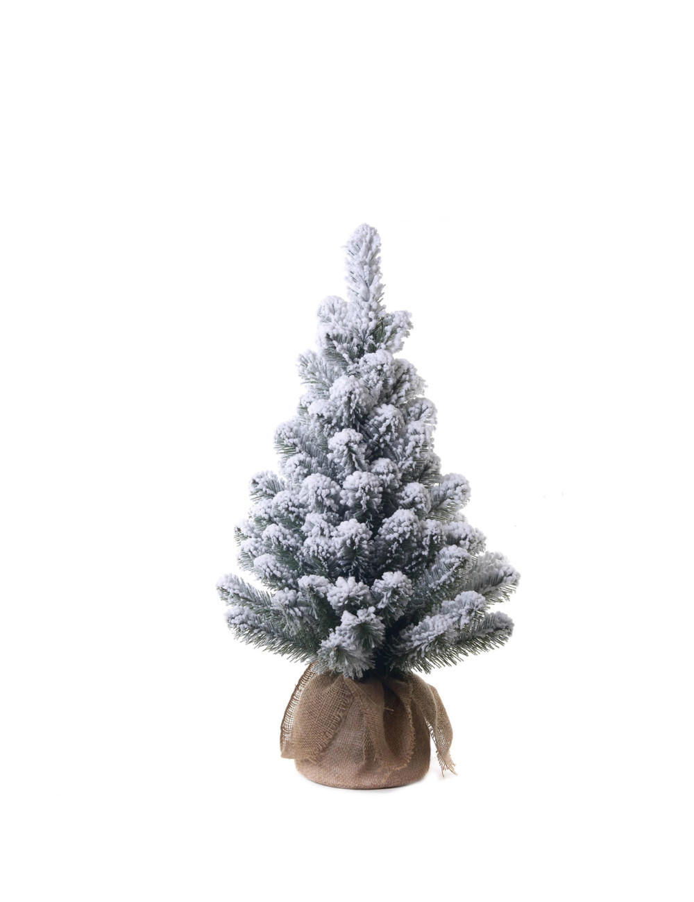 BRANDANI DECORO ABETE INNEVATO CON SACCO PVC 60 H CM