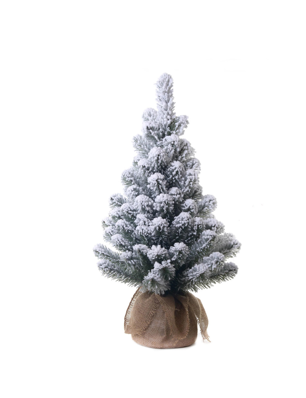 BRANDANI DECORO ABETE INNEVATO CON SACCO PVC H 75