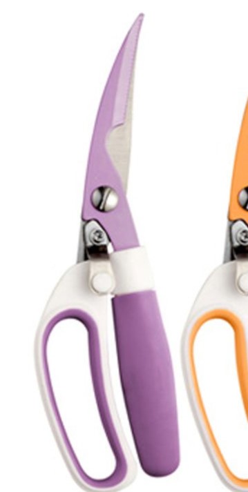 BRANDANI FORBICE TRINCIATUTTO ANTIADERENTE in TPR e acciaio INOX VIOLA BRANDANI FORBICE TRINCIATUTTO ANTIADERENTE in TPR e acciaio INOX VIOLA