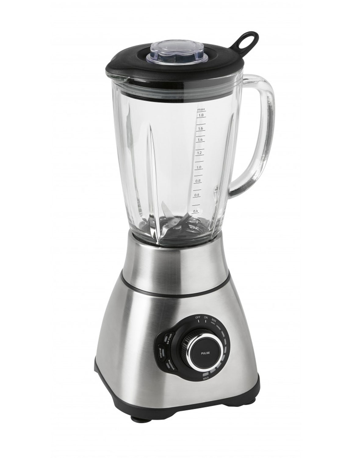 BRANDANI Frullatore High Speed Tecno Collection Inox Vetro BRANDANI Frullatore High Speed Tecno Collection Inox Vetro
