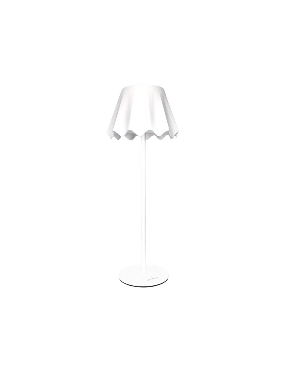 BRANDANI LAMPADA LED TOUCH ONDINA BIANCO METALLO