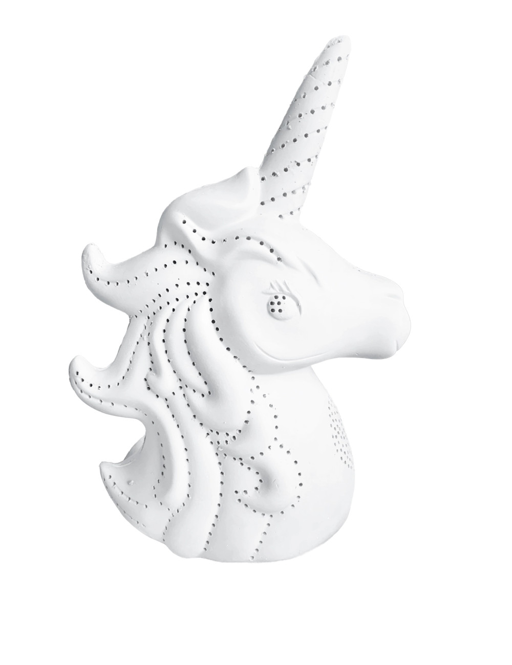 BRANDANI LAMPADA UNICORNO PORCELLANA BRANDANI LAMPADA UNICORNO PORCELLANA