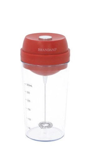 BRANDANI MONTALATTE RICARICABILE USB ROSSO CON CONTENITORE BRANDANI MONTALATTE RICARICABILE USB ROSSO CON CONTENITORE