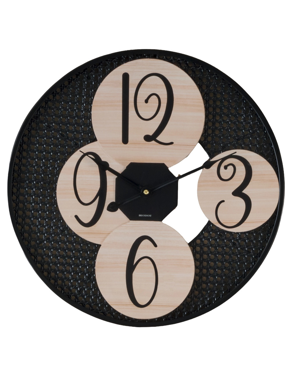 BRANDANI OROLOGIO ALVEARE METAL-LEGNO CM 45 BRANDANI OROLOGIO ALVEARE METAL-LEGNO CM 45